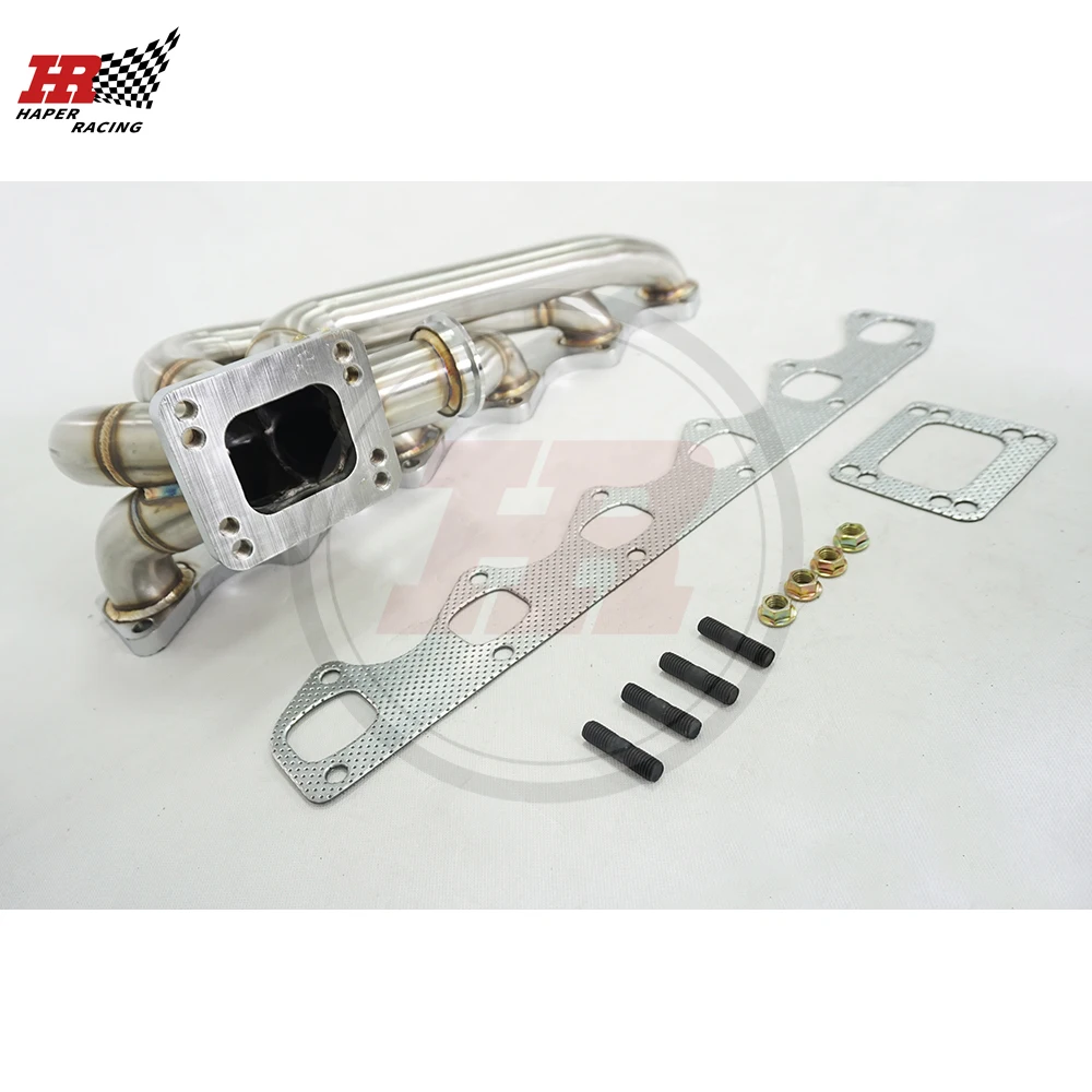 HAPER RACING SS304 T3/T4 42 мм верхнее крепление турбо-коллектор + 44 мусорные ворота для M30 M30B34