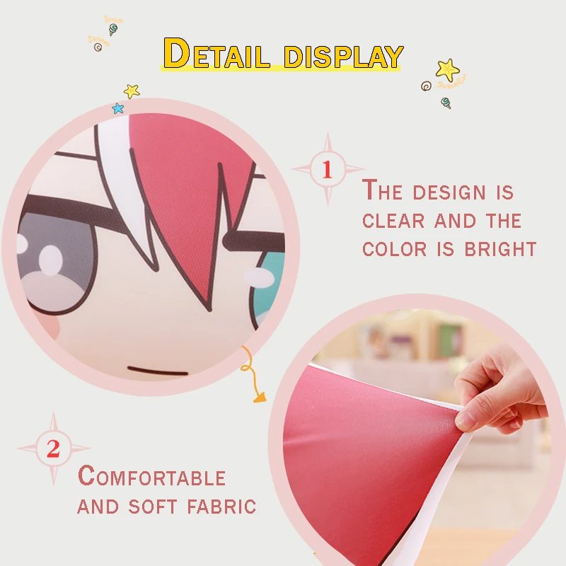 Плюшевая подушка в стиле аниме Моя геройская Академия диванная мидория Izuku/Bakugou