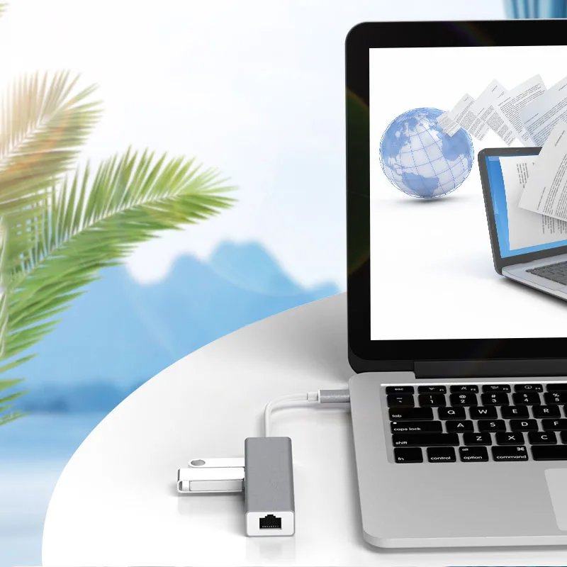 Док станция USB Type C с 3 портами 0 и 5 GPS|USB-хабы| |