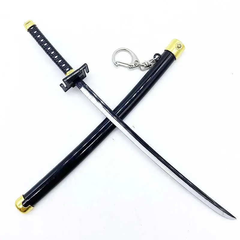 Аниме отбеливатель Kurosaki Ichigo Bankai Zanpakutou Zangetsu самурайский Катана металлическое
