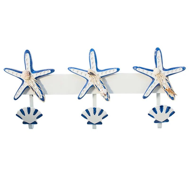 Железные настенные крючки в средиземноморском стиле вешалка для детской комнаты