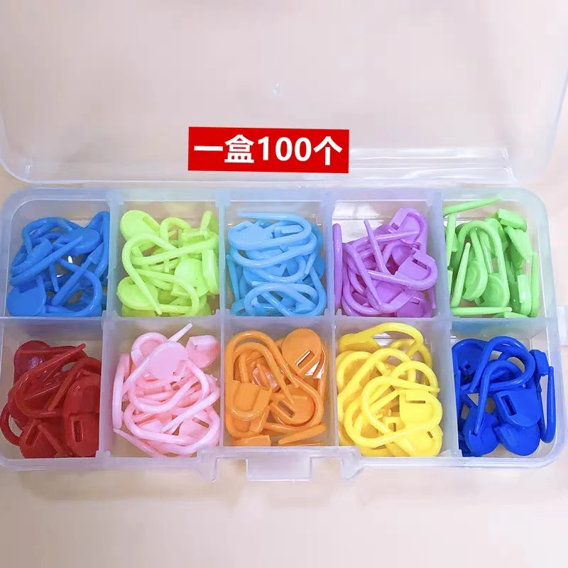 100 шт./коробка Детские вязальные спицы для вязания|Швейные иглы| |