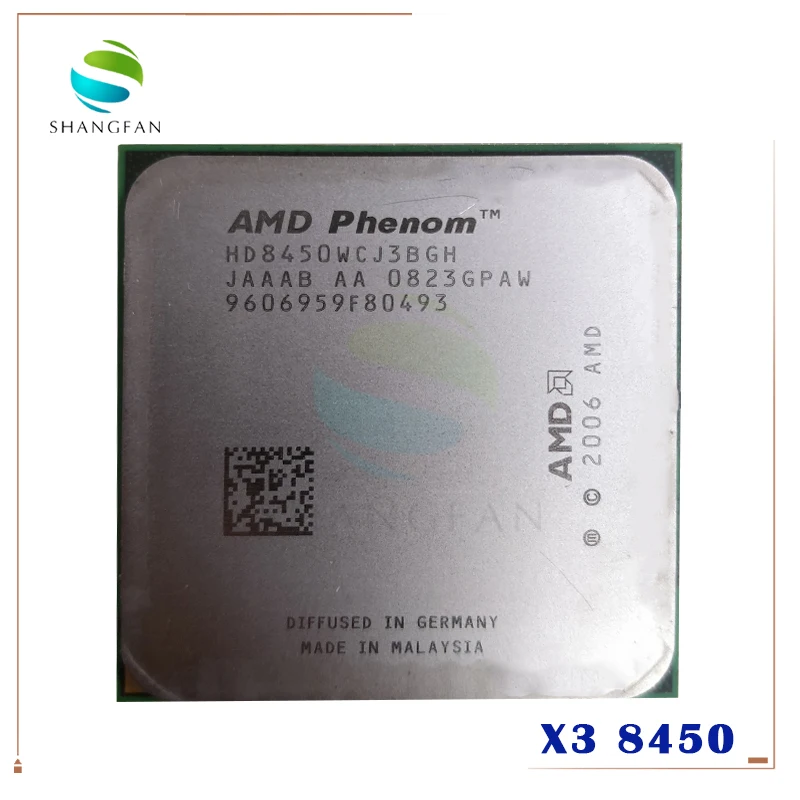 Бесплатная доставка для AMD Phenom X3 8450 трехъядерный процессор настольного