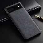 Роскошный чехол для телефона Google Pixel 6a, тонкий Премиум чехол из искусственной кожи в деловом стиле, чехол для Google Pixel 6a