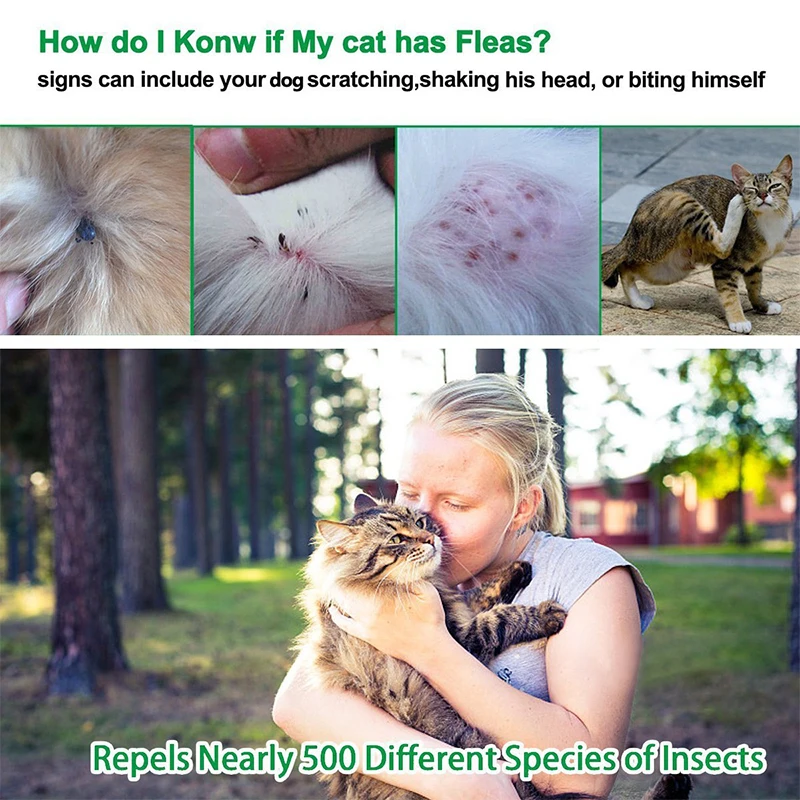 100% натуральные эфирные масла Блоха и тик кошачий воротник заказной логотип