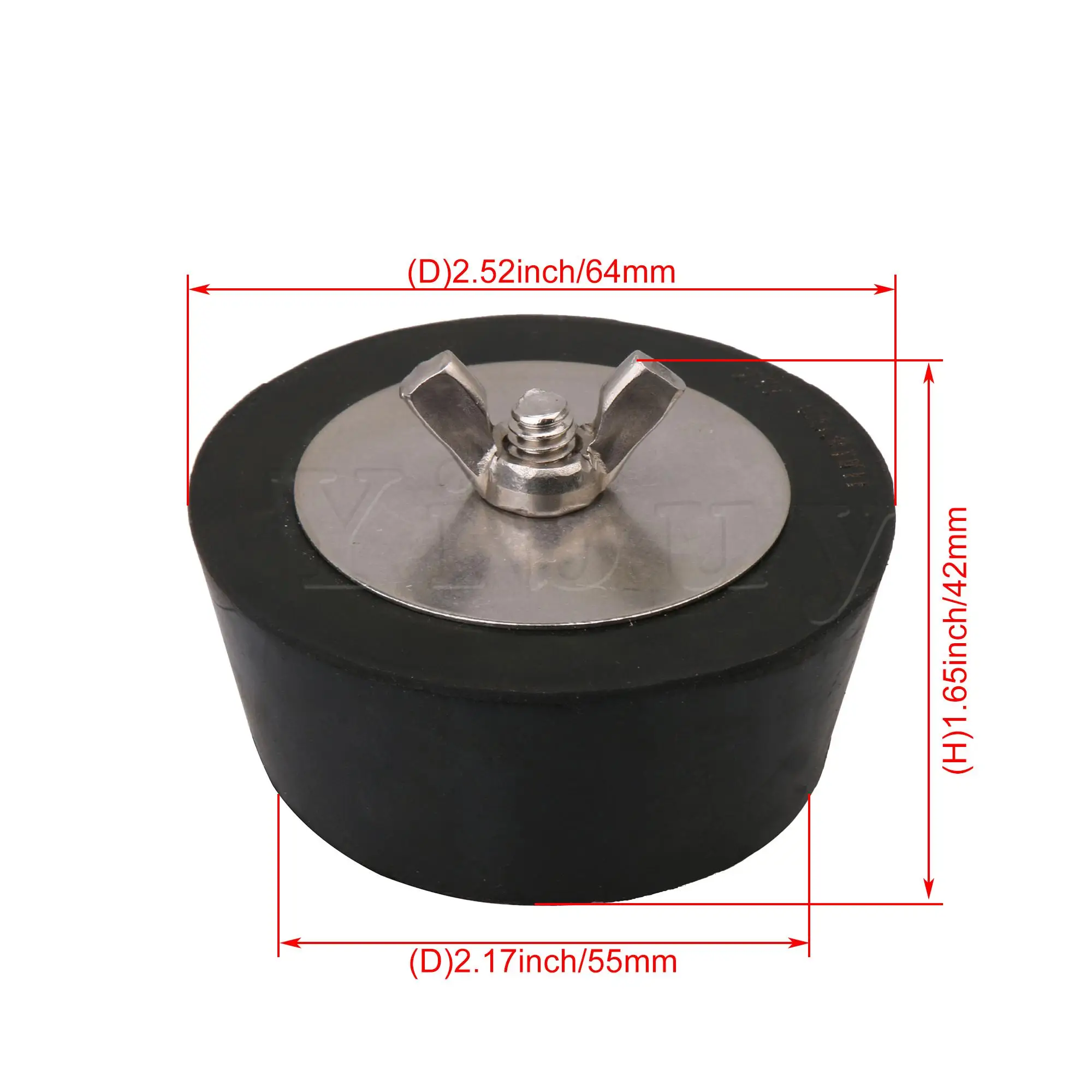 

Swimming Pool Return Line No. 9 Winterizing Pipe Plug Rubber 55mm Dia