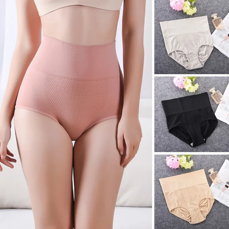 Контроль Трусики Талии Тренажер Сексуальная утягивающая одежда утяжка трусы для