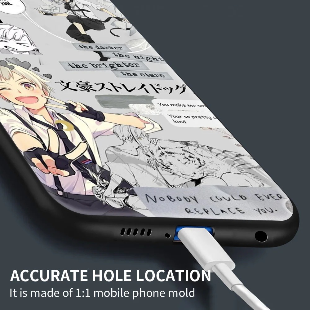 

Japan Anime Bungou Stray Dogs Phone Case For Xiaomi Redmi Note 10 Pro Max 9S 9 8 Pro 8T 8A 7 7A 9A 9C K40 Back Cover Coque Funda