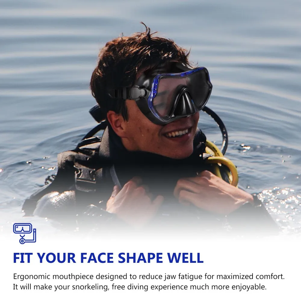 

1 Set Adult Snorkeling Gear Set Premium Snorkeling Gear Durable Snorkeling Gear