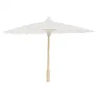 Зонт диаметром 40 см, зонт из белой бумаги сделай сам для детских представлений (ручка зонтика случайного стиля)