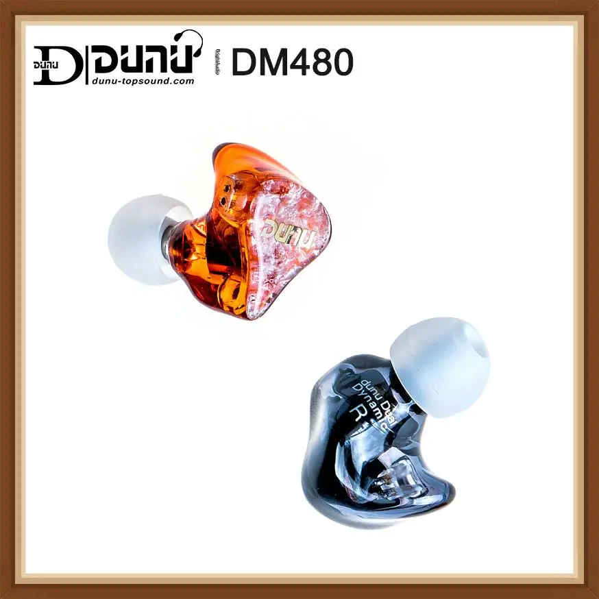 DUNU DM480 титановые наушники-вкладыши с двойным динамическим драйвером 2