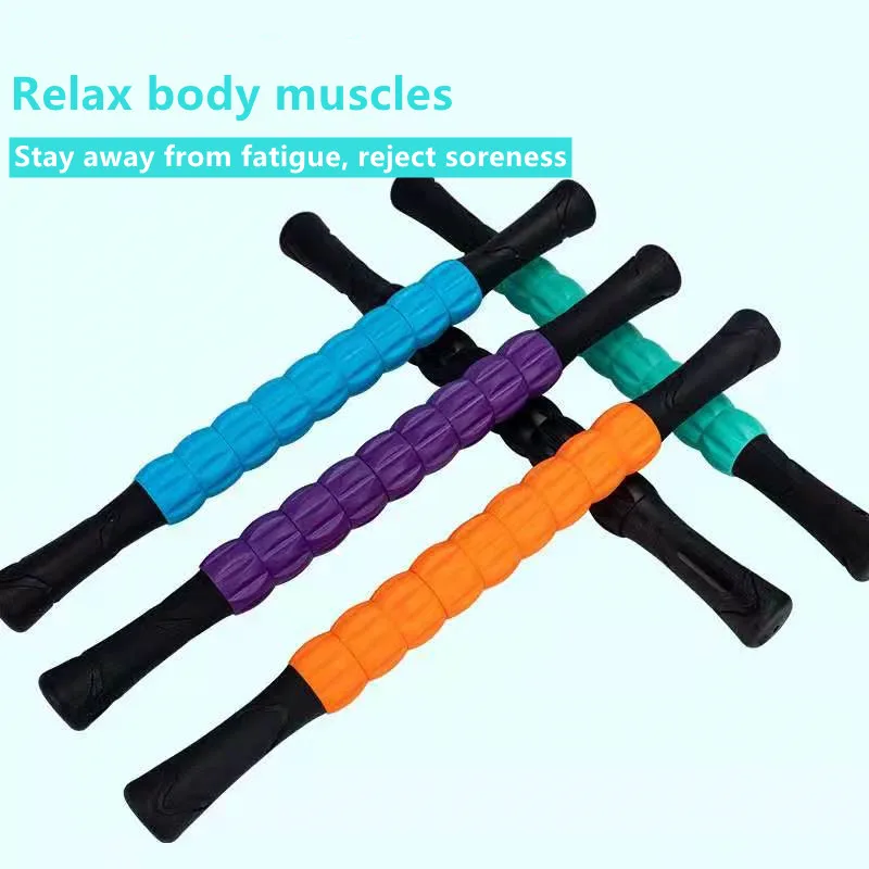 Foam roller yoga stick muscle relaxation roller mace roller massager stovepipe fitness