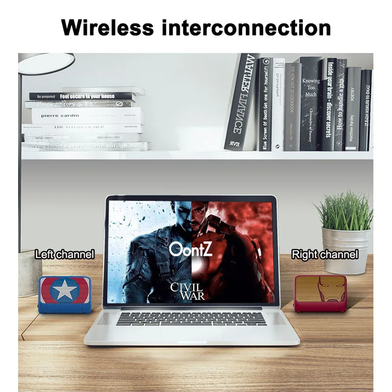 Оригинальный TWS стерео динамик с сертификатом Marvel Bluetooth Капитан Америка