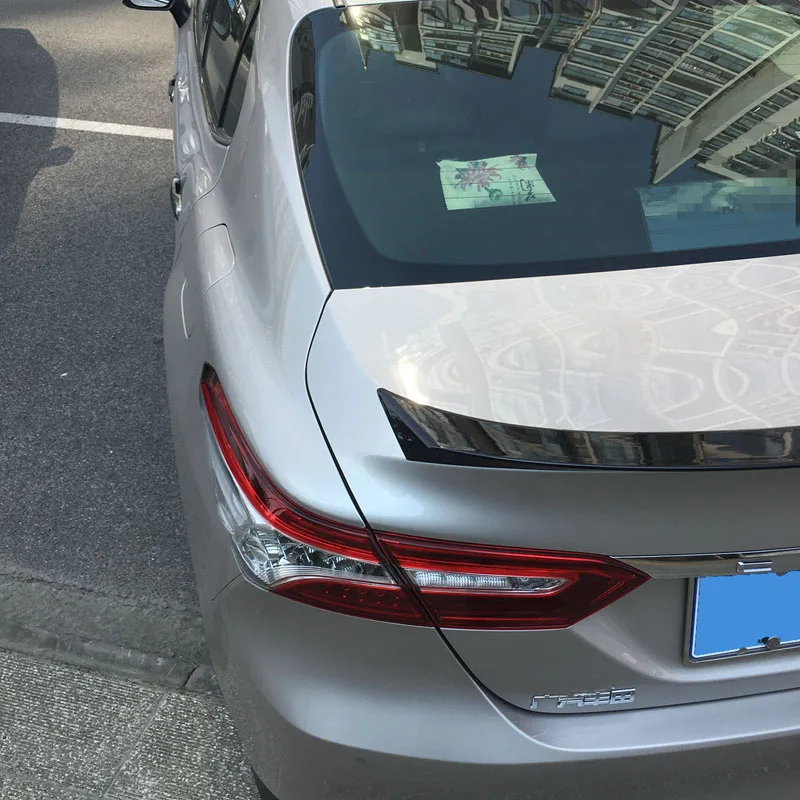 Краска дефлектор спойлер цвет заднего крыла губы для Toyota Camry 2018 задний отделка |