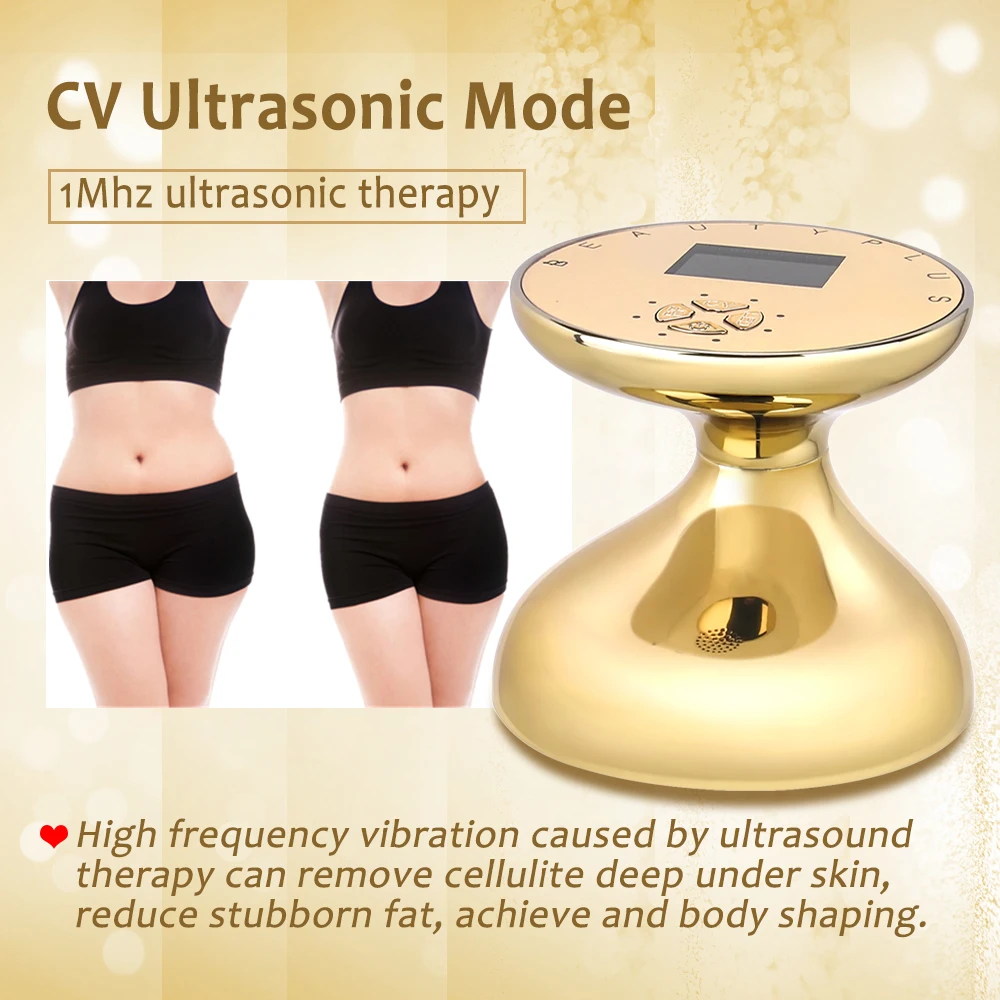 Beauty Star 3D RF Ultrasound Cavitation Body Slimming Massager LED Photon Anti Cellulite Radio Frequency Skin Lifting Machine