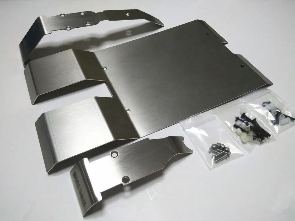 Передняя средняя задняя Броня полная защита шасси для 1/10 TRAXXAS E-REVO REVO саммит