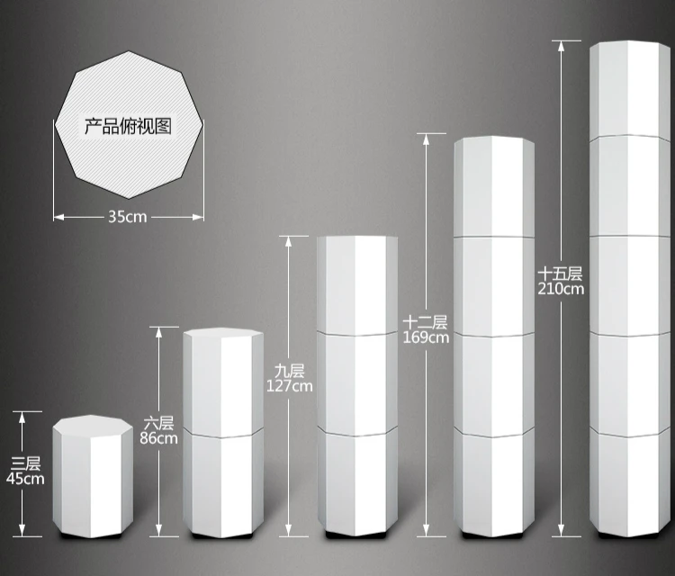 Современная металлическая вращающаяся витрина для хранения сделай сам