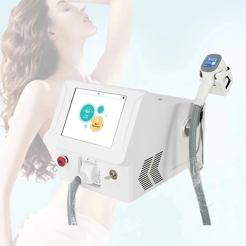 

New lcd touch screen handle 3 wave 808nm 755nm 1064nm diode laser hair removal