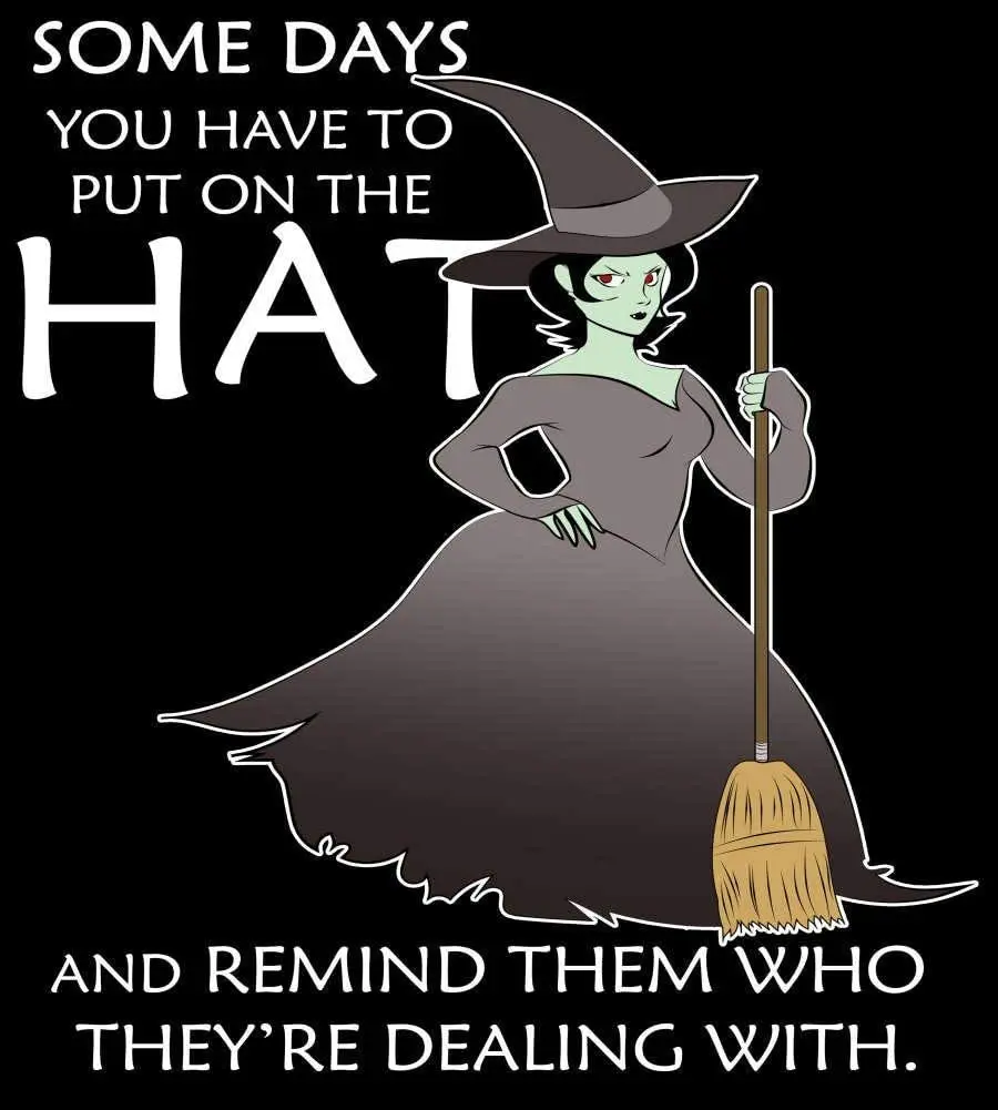 

AIDANDAN Witch, когда-нибудь вам придется надеть шляпу, старые дизайнерские жестяные знаки, винтажные металлические жестяные знаки для украшения ...