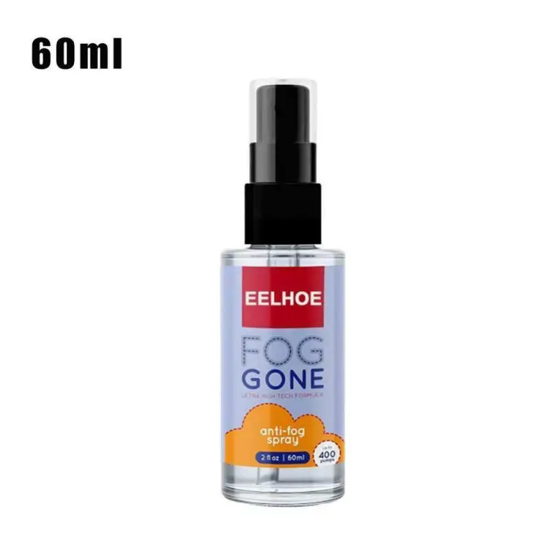 

60ml Anti-fog Spray Glasses Glass Spray Eyeglass Lens Defogger Glass Safety Goggles Ski Dive Masks Home Clean Accessories TSLM1