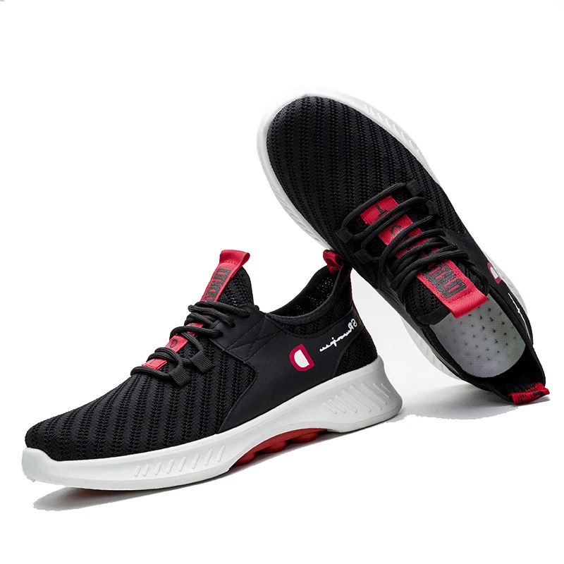 

Fashionable Men's Vulcanized Shoes Sneakers Lightweight Men's Casual Shoes Breathable Men's Shoes Lace-up Walking Shoes