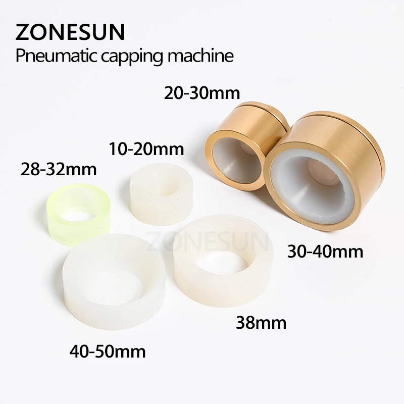 ZONESUN 28 32 мм пневматическая укупорочная машина для бутылок ручная завинчивающая