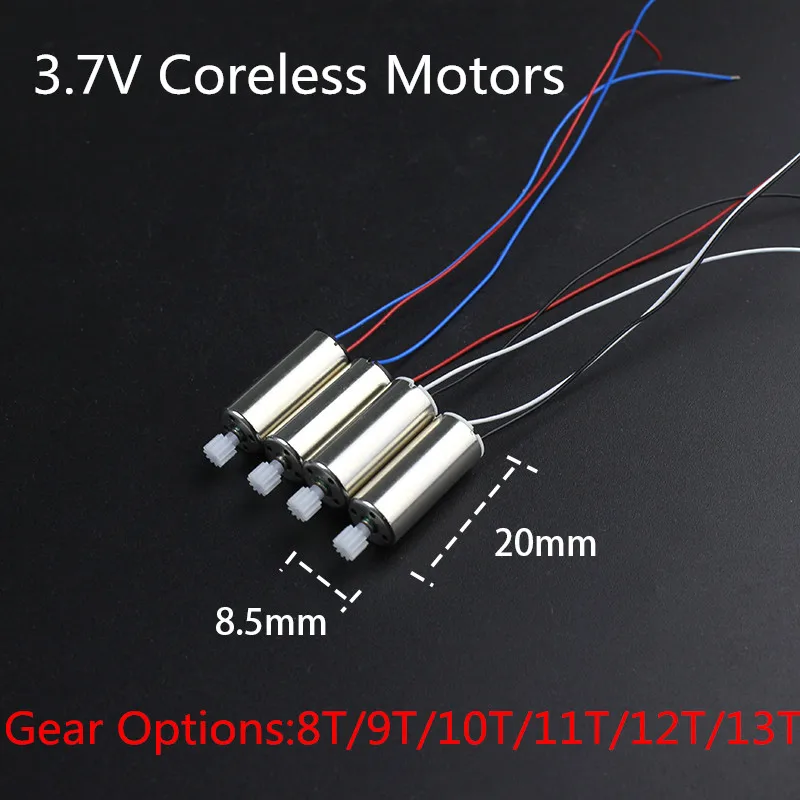 Бесплатная доставка 3 7 в высокоскоростной двигатель без сердечника 8 5*20 мм 8520 CW CCW
