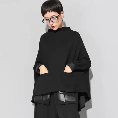 Европа кимоно Женская футболка сплошной цвет хлопок дикая женская 2020 осень и