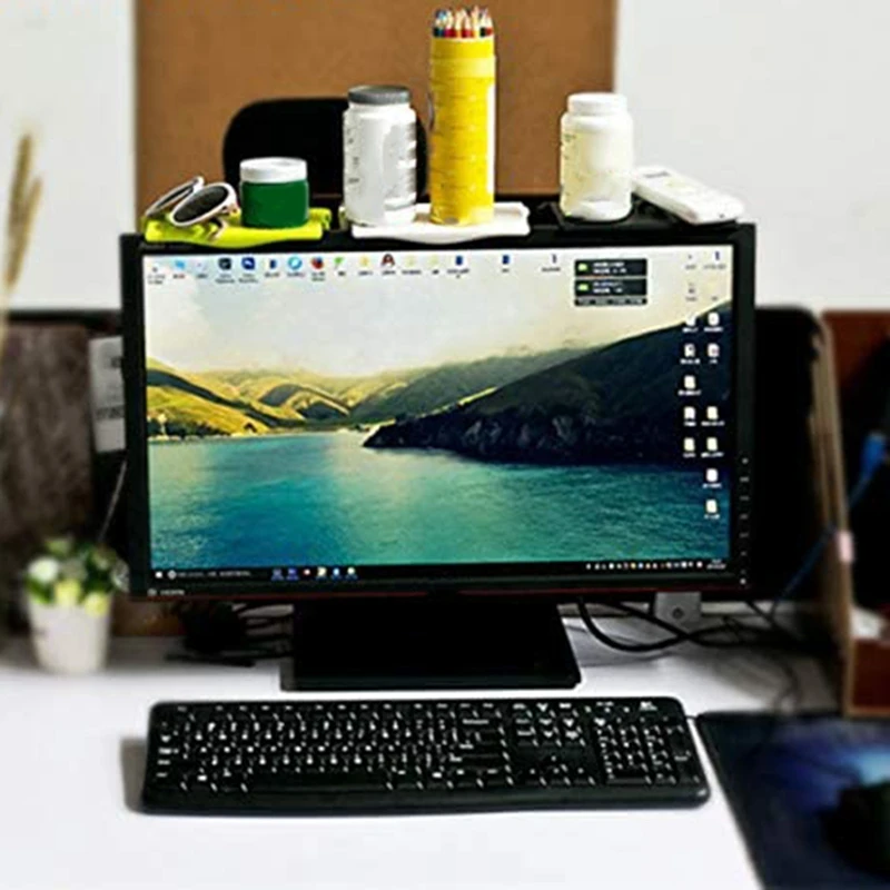 New Adjustable Sn Top Shelf Innovate Computer Monitor Riser Multi-Function Desktop Stand Storage Organize Tools | Компьютеры и офис