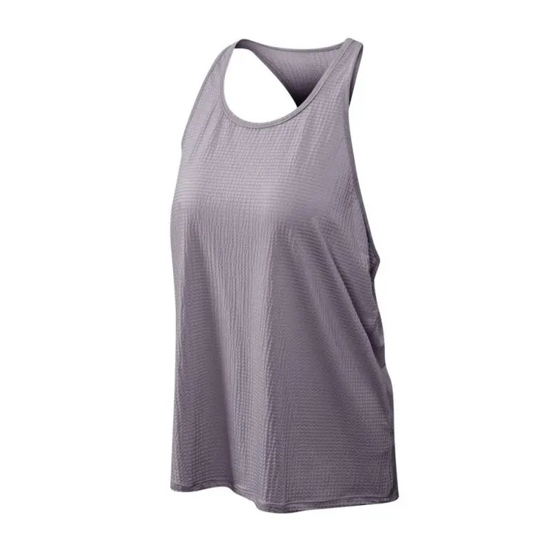 

Женский пикантный Свободный жилет для фитнеса охлаждающий дышащий модный Быстросохнущий чехол-рубашка для бега и спорта