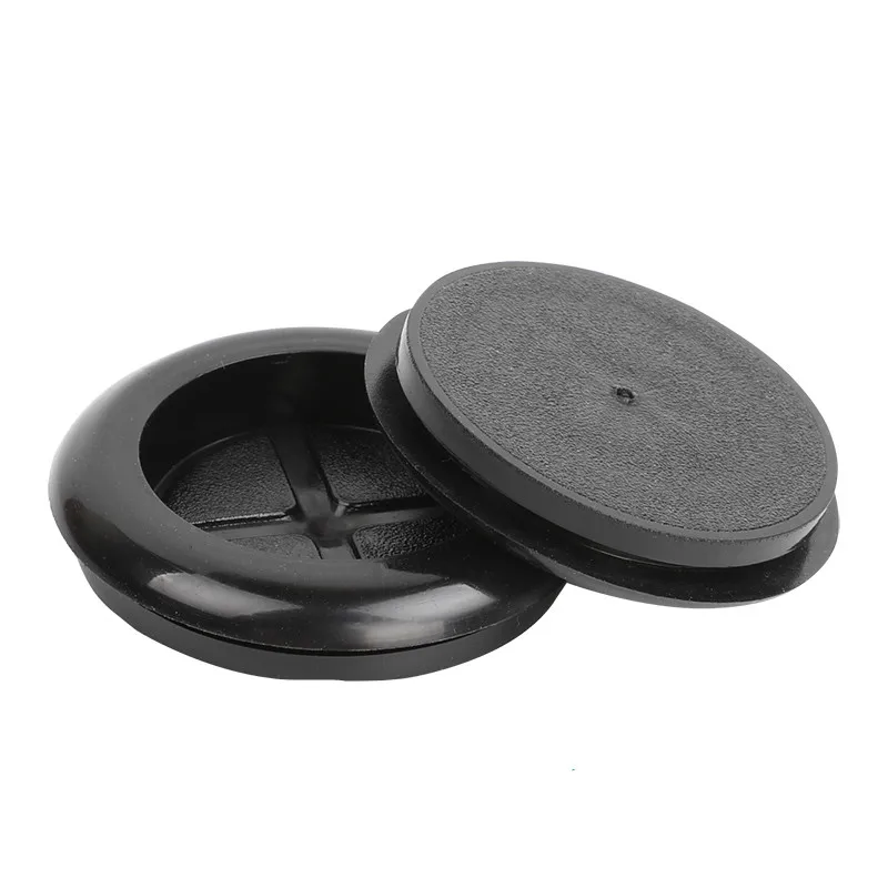 

10pcs Grooved rubber gaskets wire grommet Electric box inlet outlet Seal ring hole Plugs Dust cover cable organizer protector