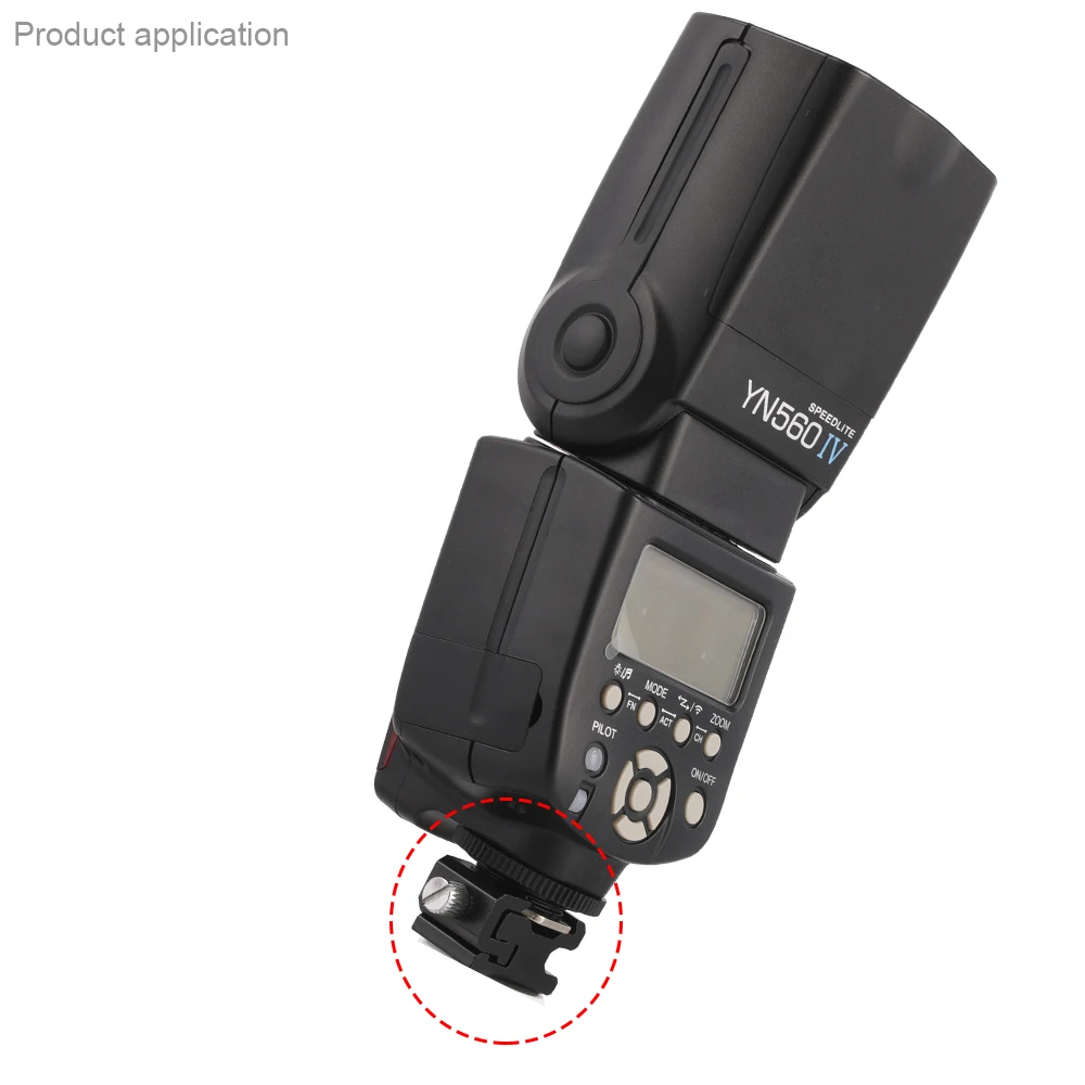 

Photography Accessories Cold Shoe Base Mount For Flash Bracket Canon Nikon Sony DSLR Speedlight Mic Umbrella Holder Light Stand