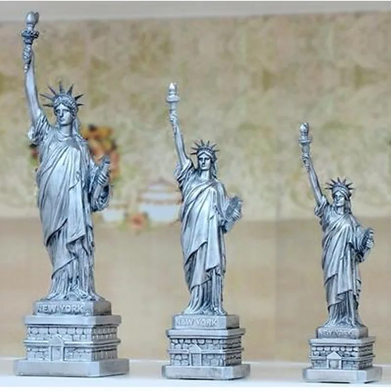 Статуя Модель свободы Ремесла путешествия сувениры креативный домашний офисный