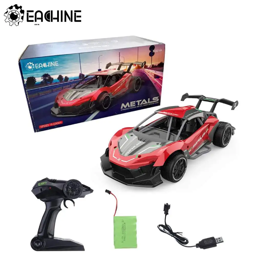 

Eachine EC06 1:14 2,4 GHZ 4CH высокочастотный сплав с дистанционным управлением высокоскоростной Moter RC гоночный автомобиль