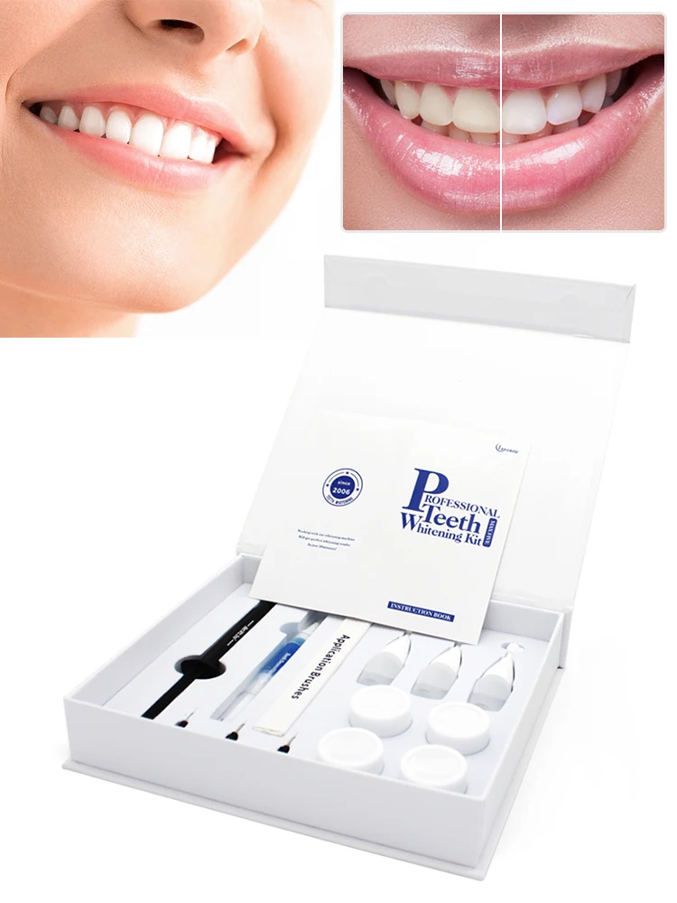 

Professional Whitening Teeth Bleaching Kit 35% Hydrogen Peroxide Professional Bleaching Kit Clinic Dental Shop