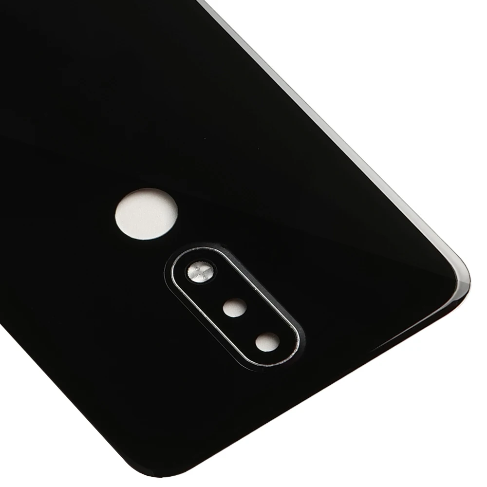 Оригинальный 5,8 дюймовый с камерой объектив для Nokia 6.1 Plus X6 TA-1083 TA-1099 TA-1116 TA-1103 стеклянный задний корпус с аккумуляторной крышкой.