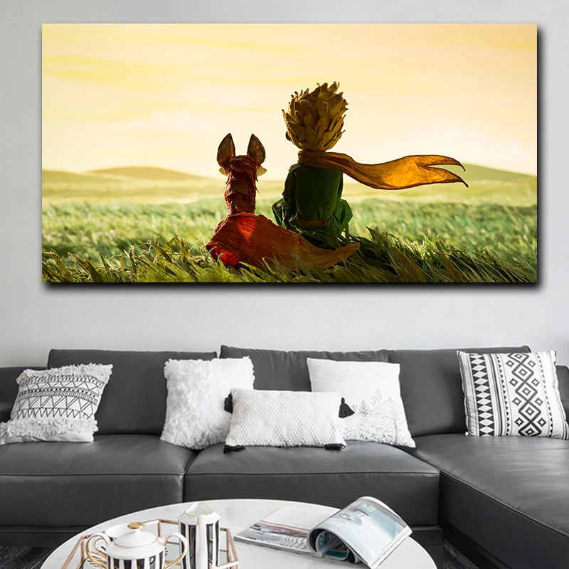 

Abstract Popular Movie The Little Prince Canvas Painting Poster and Print Wall Art Picture for Living Room Decor Cuadros