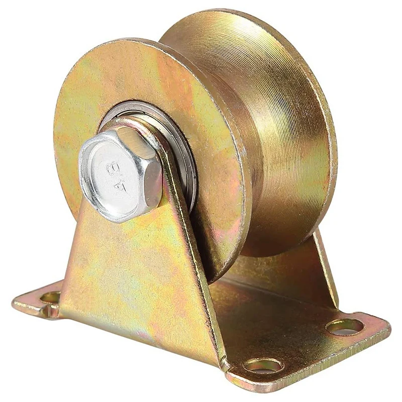 4 шт. 2 дюймовые U образные ролики для прокатных ворот промышленные