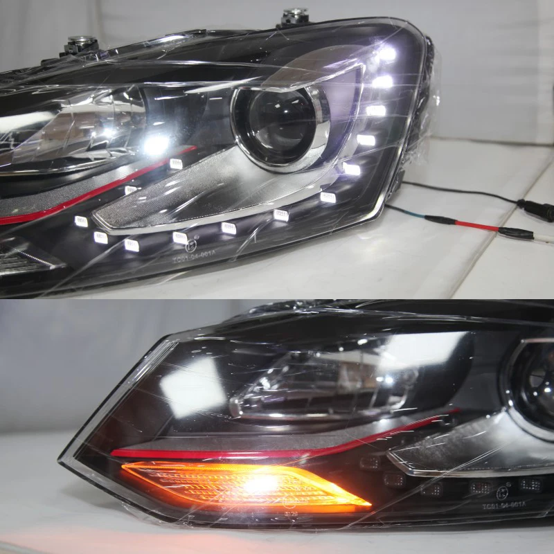 2 шт. для VW POLO VENTO MK5 светодиодный головной свет лампы светильник GTI Стиль с