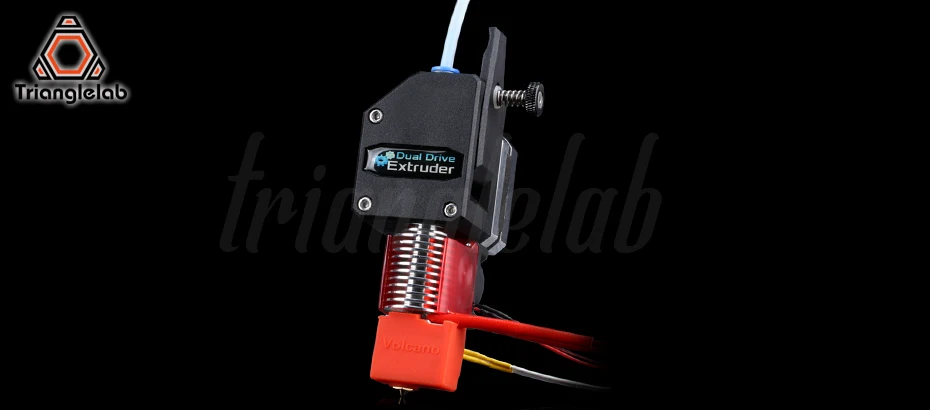 Trianglelab BMG экструдер вулкан HOTEND MK8 Боуден экструдер двойной привод экструдер для 3d принтера высокая производительность для I3 printe