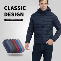 down jacket male winter male jacket light portable warm hooded down jacket cotton clothing mens parka winter down jacket 2020