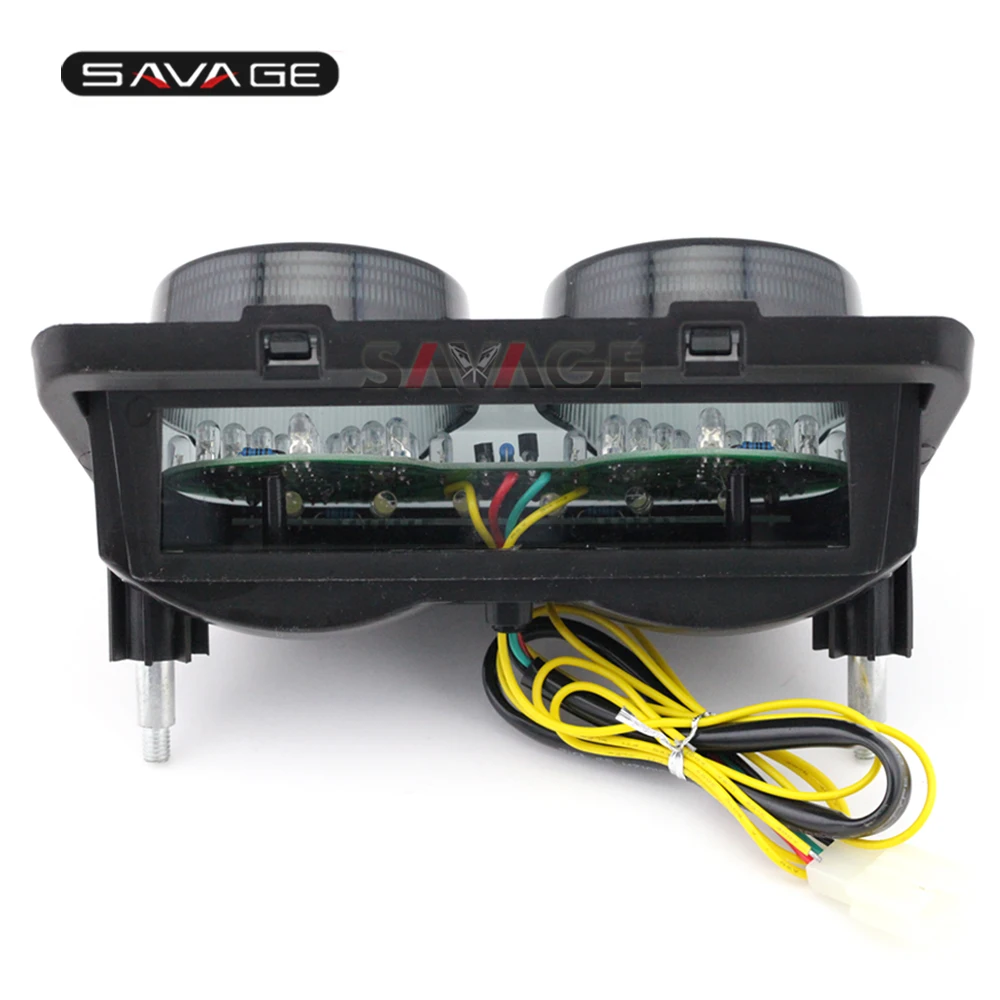 Светодиодный задний стоп светильник сигнал поворотный для HONDA CBR250 MC19 MC22 CBR400 NC23 NC29