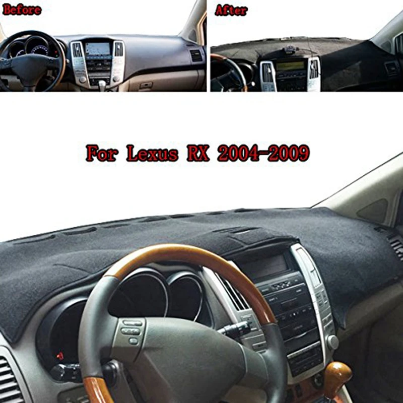 Non-Slip Dashboard Cover Sun Shade Uv Protect Carpet For Lexus Rx Rx300 Rx330 Rx350 2004-2009 | Автомобили и мотоциклы