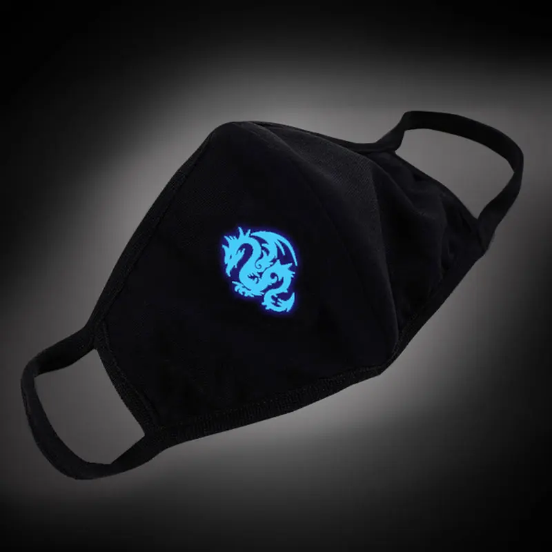 Новинка 1 изделие Стильная мужская маска для лица мужские черные хлопковые