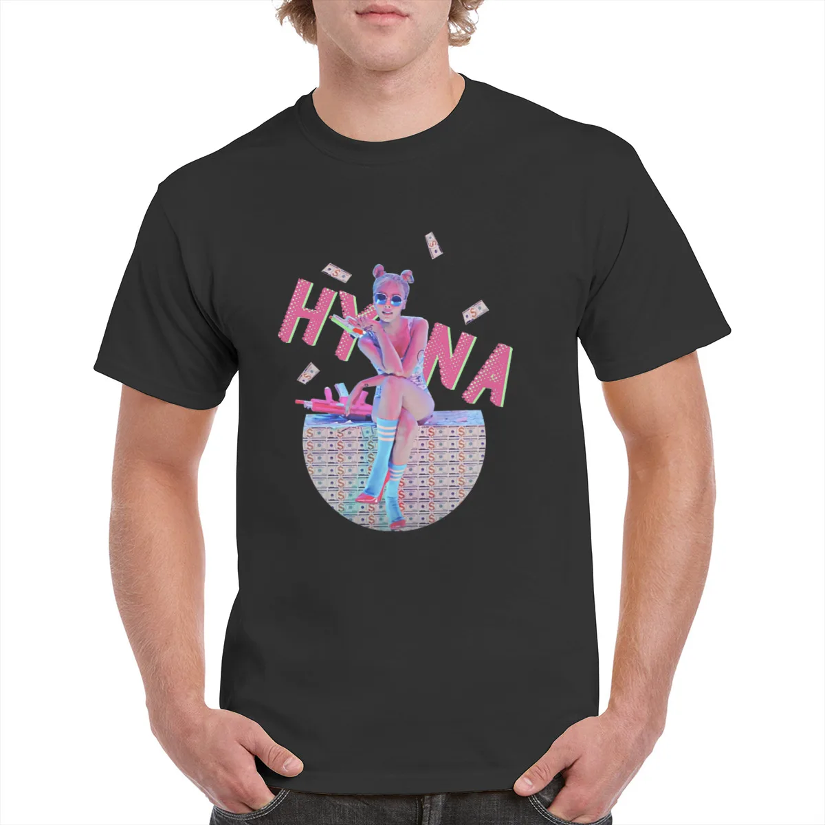 

Cute Hyuna T-Shirt Unisex Kpop 90'S Retro graphics T-Shirt 100% Cotton Tops Female/Man