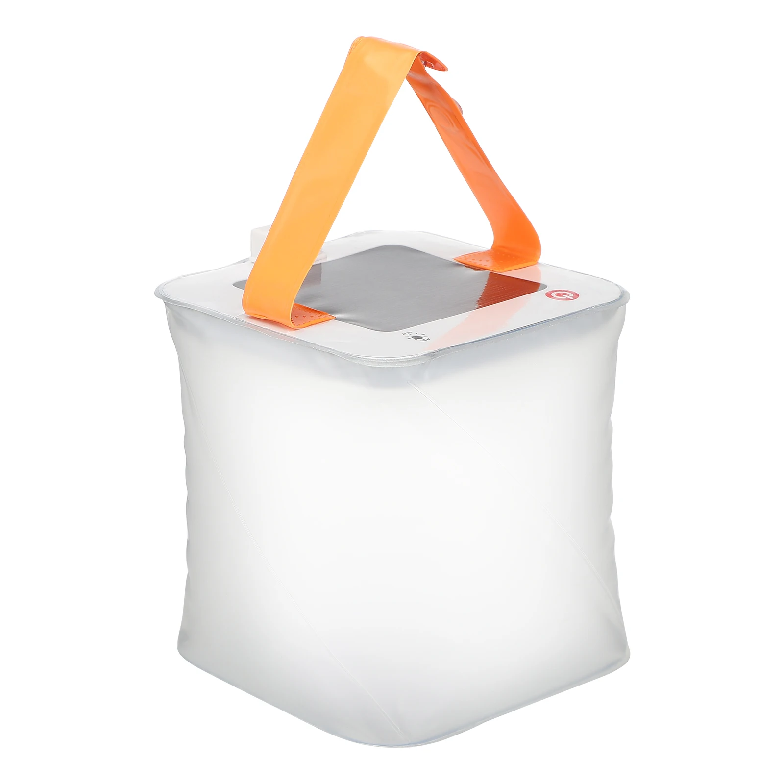 Надувной складной USB-фонарь на солнечной батарее с функцией зарядки для кемпинга