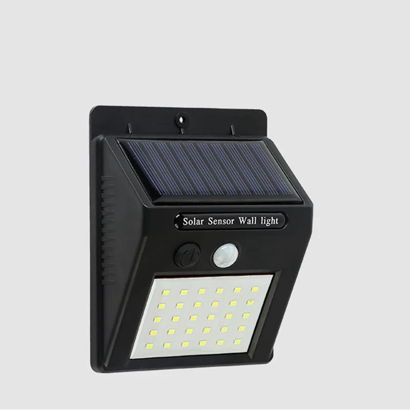 COB светодиодный солнечный светильник уличный на солнечной энергии с движения PIR