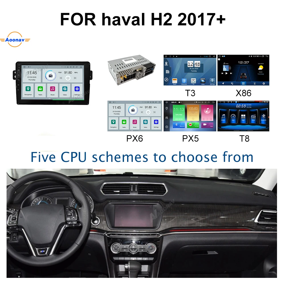 Двойной Din 2DIN Android 10 0 автомобильное радио для haval H2 2017 + Авто Стерео Авторадио Аудио