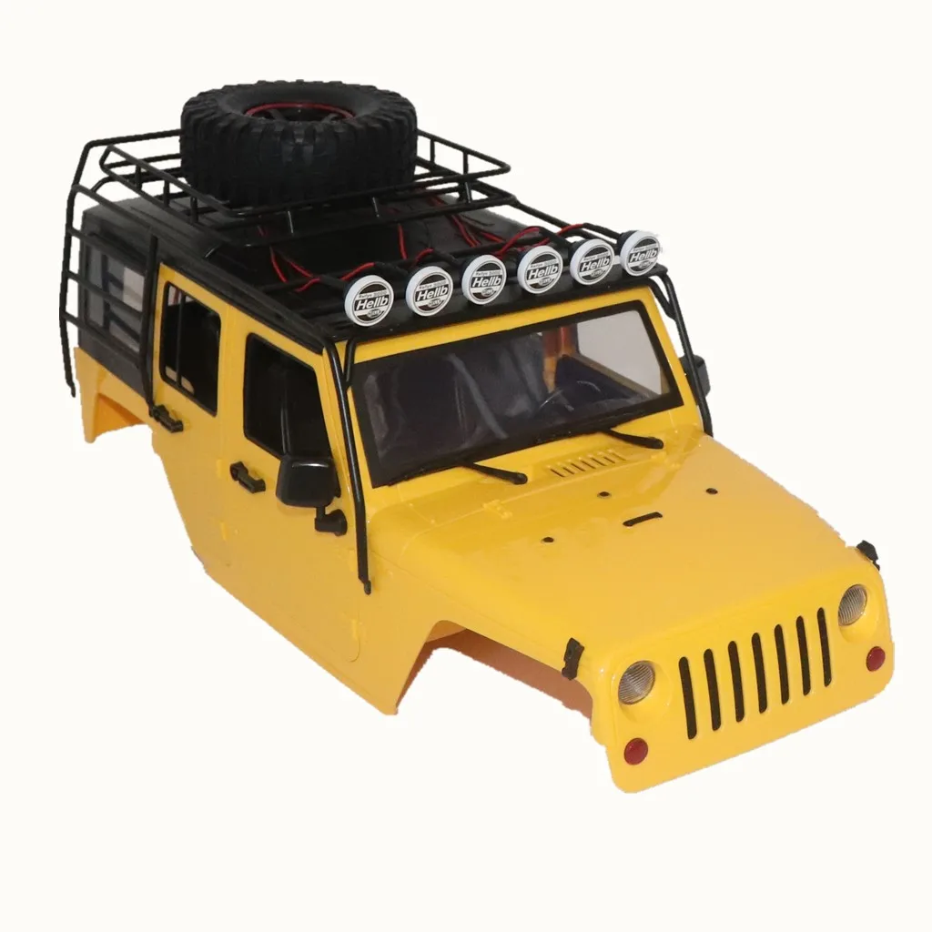 1/10 RC Rock Crawlers Body Roof Rack металлический багаж для Axial SCX10|Детали и аксессуары| |