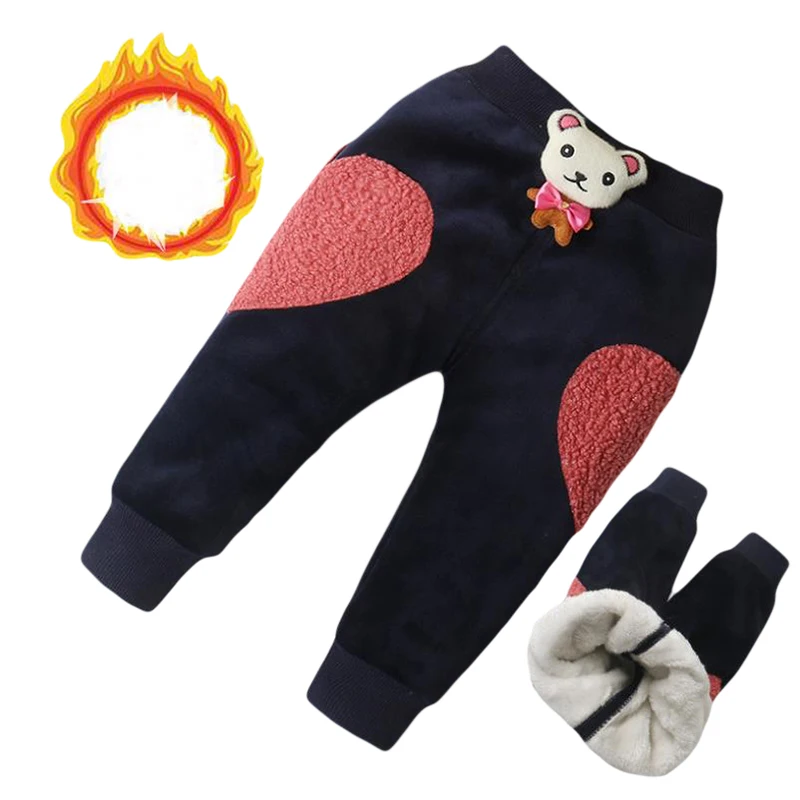 Зимние теплые спортивные штаны для детей 2020 маленьких мальчиков и девочек